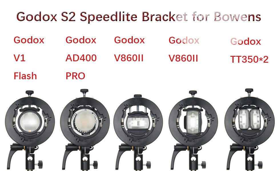 Godox V1 S2 Bracket for Godox V1 Round Head Flash
