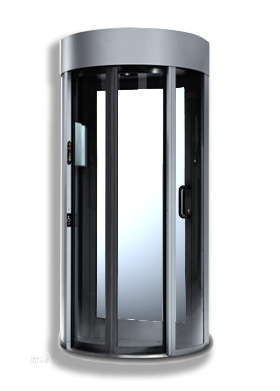 Mantrap Security Bank Door