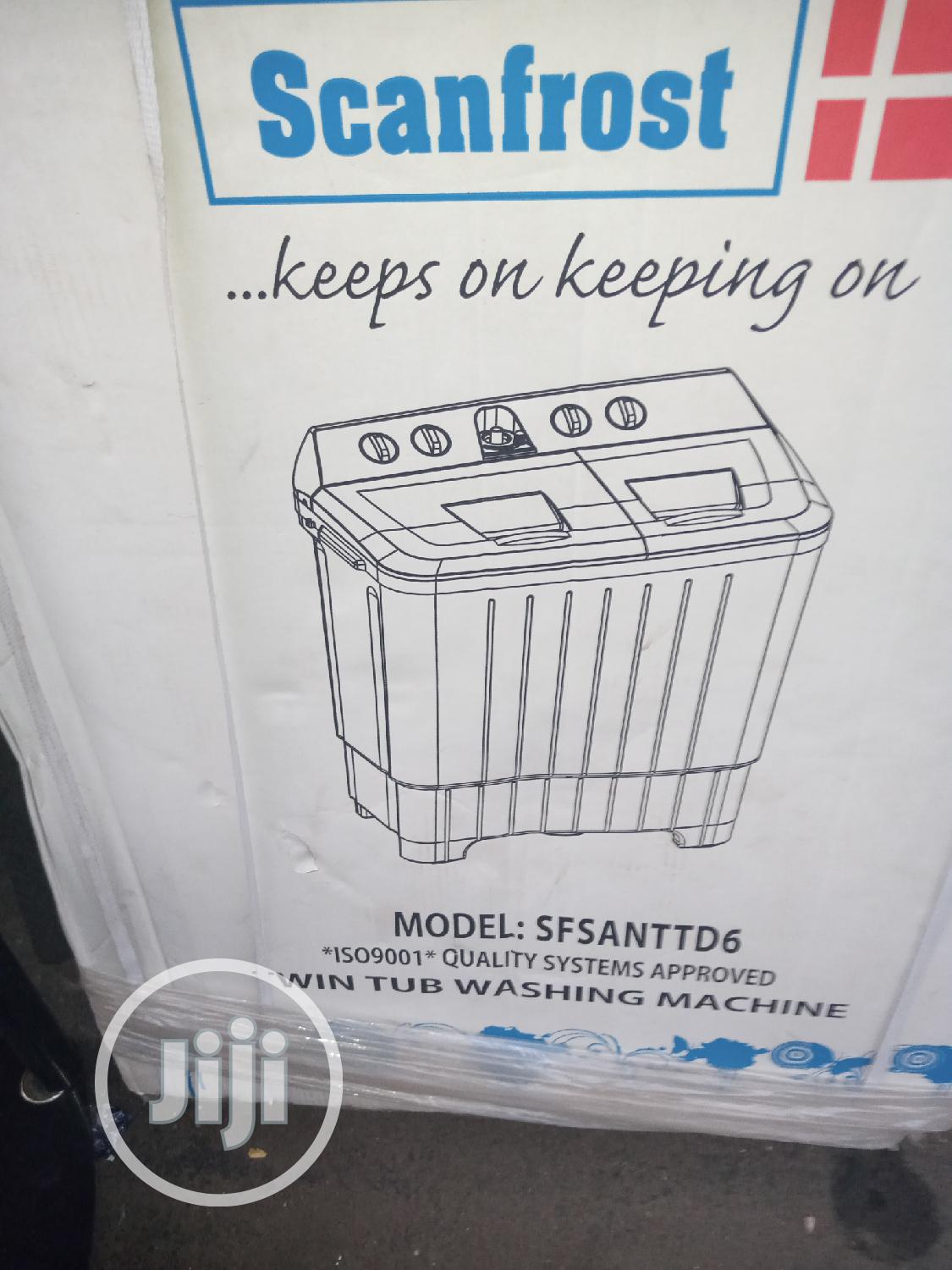 Scanfrost 6kg Wash and Spin Washing Manchine.