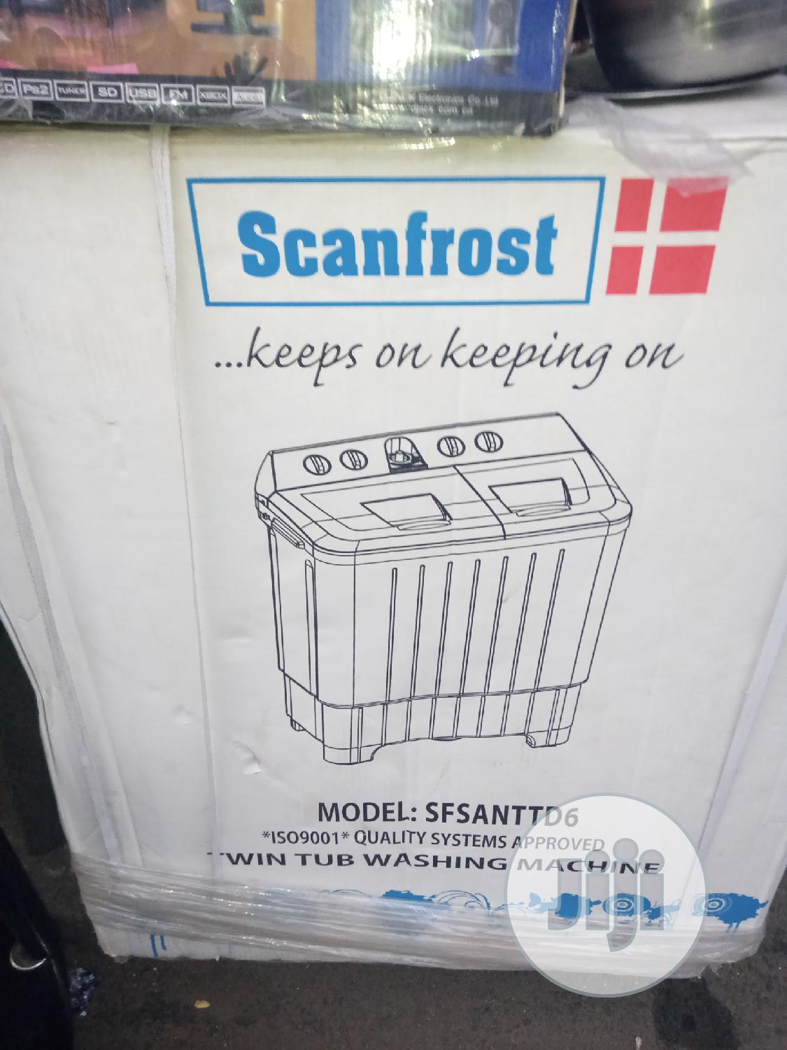 Scanfrost 6kg Wash and Spin Washing Manchine.