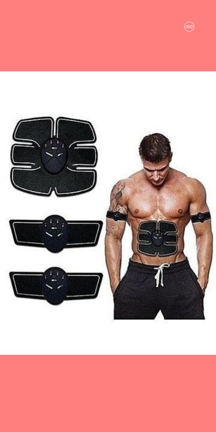 ￼ EMS Arm Abdominal Muscle Trainer Fat Burning