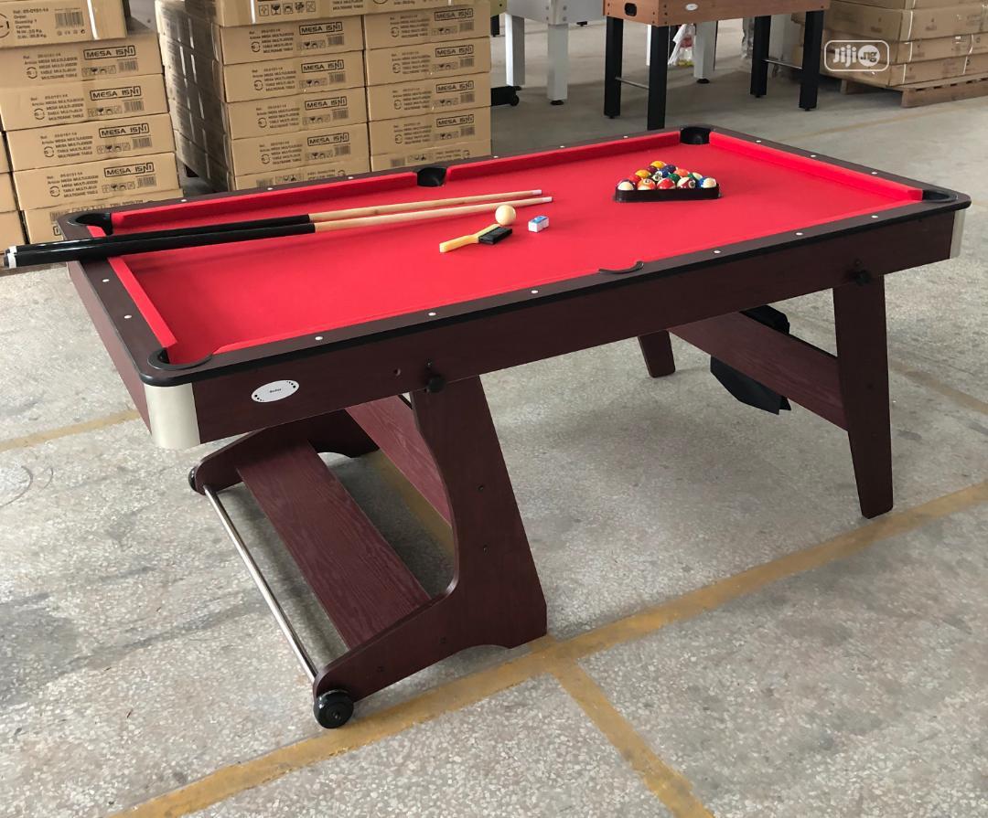 Foldable 6ft Pool Table