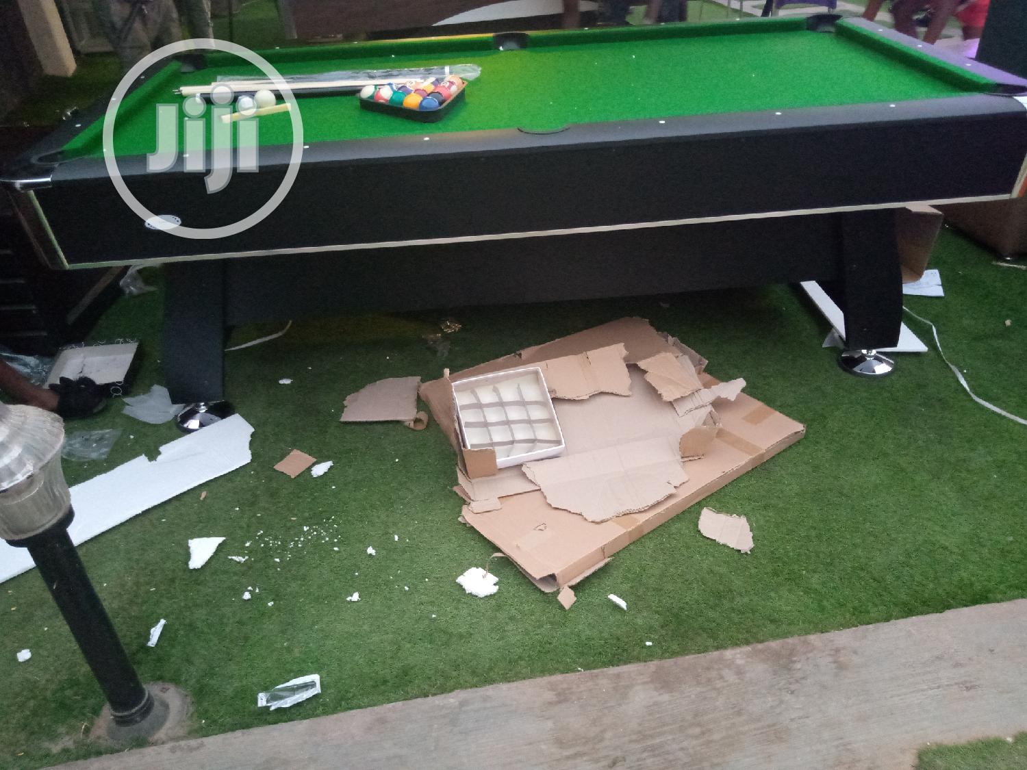 8ft Snooker Pool Board With Complete Accessories