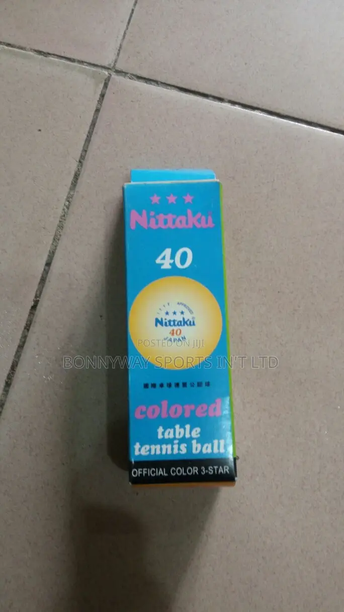 Nittaku And Butter 3 In One Ball
