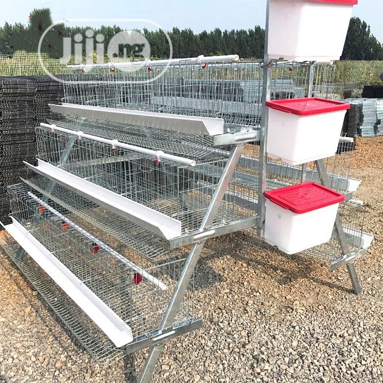Battery Cage 160birds 3tires