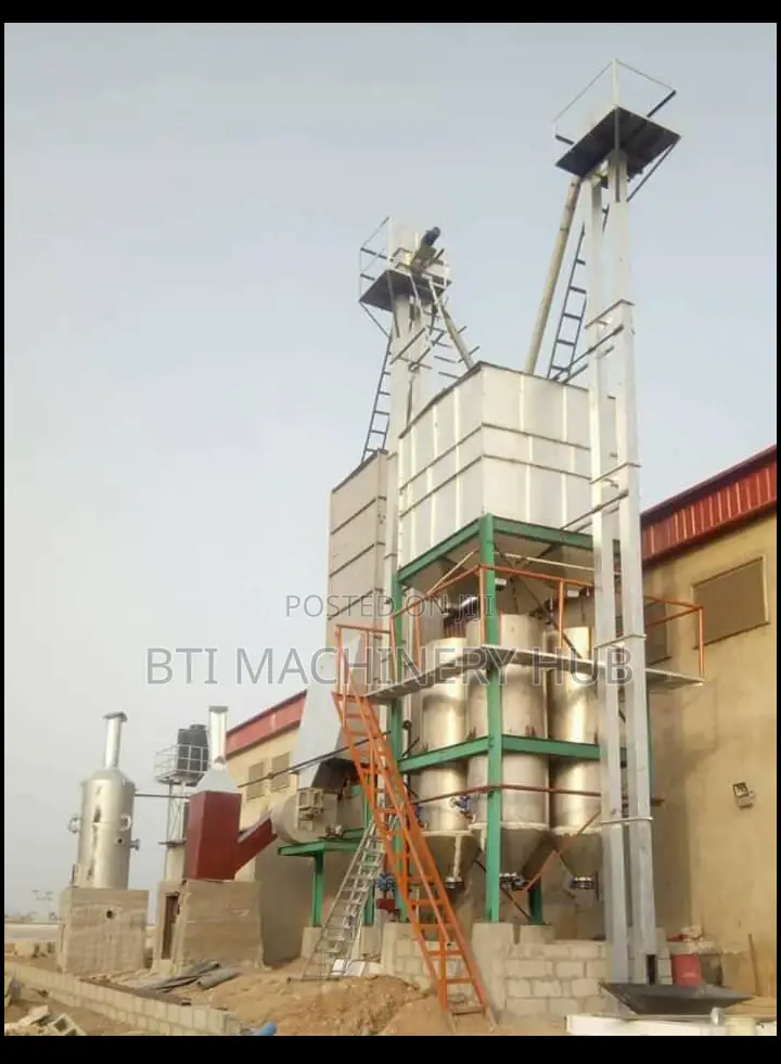 Rice Paddy Column Dryer and Silo Parboiler