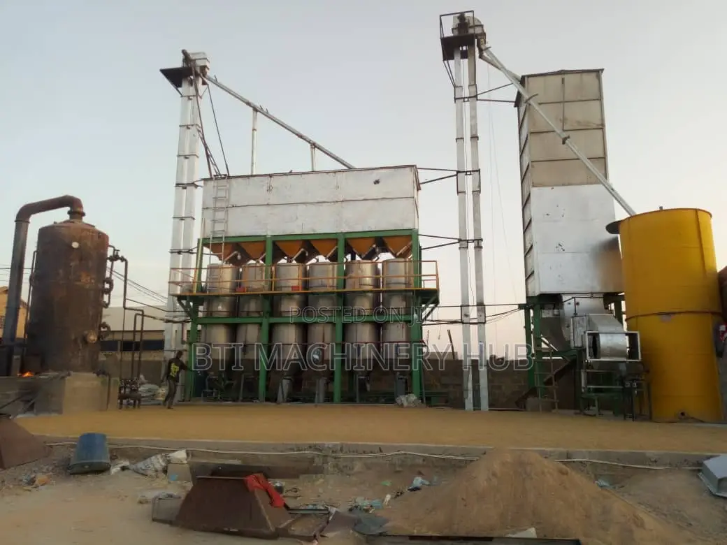 Rice Paddy Column Dryer and Silo Parboiler