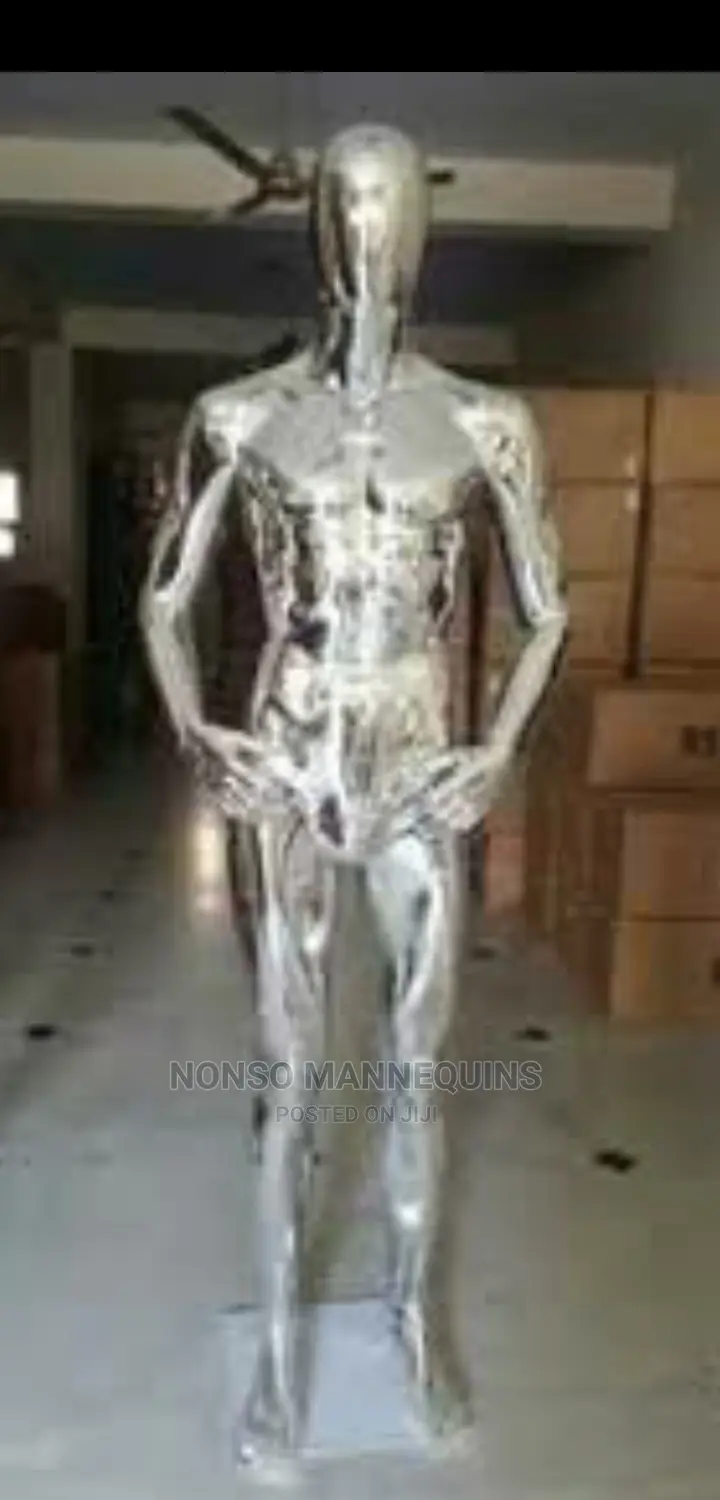 Female Silver Mannequins
