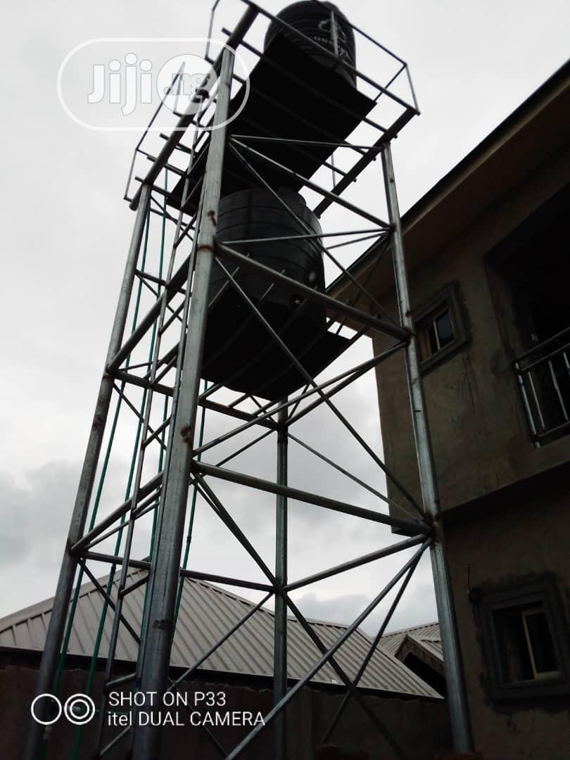 Scaffold for Water Tank and Tank Towers