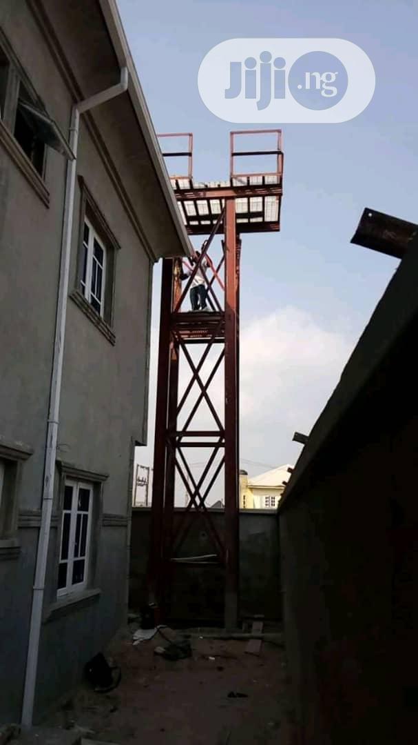 Scaffold for Water Tank and Tank Towers