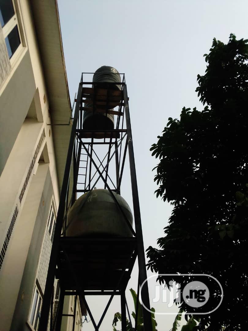 Scaffold for Water Tank and Tank Towers