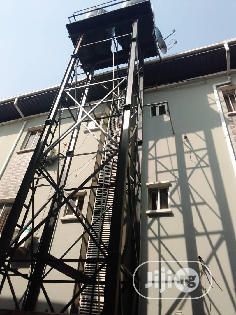 Construction Of Tank Towers And Scaffolding For Water Storage