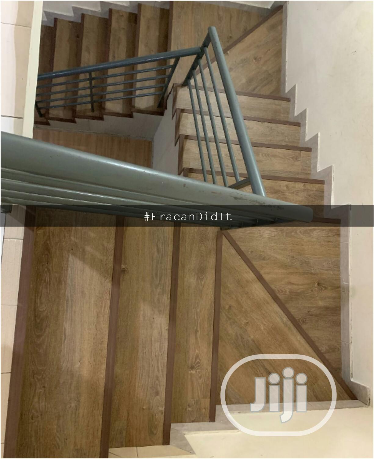 Vinyl PVC Wood-Like Floor Now in Abuja.