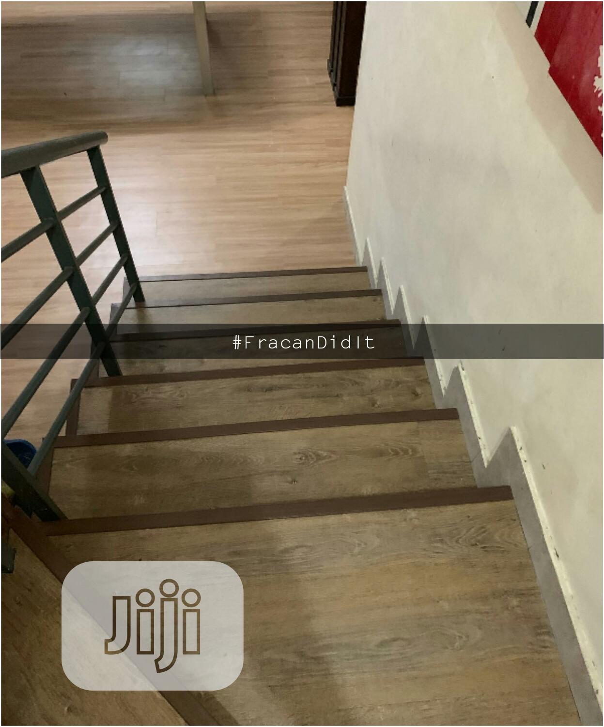 Vinyl PVC Wood-Like Floor Now in Abuja.