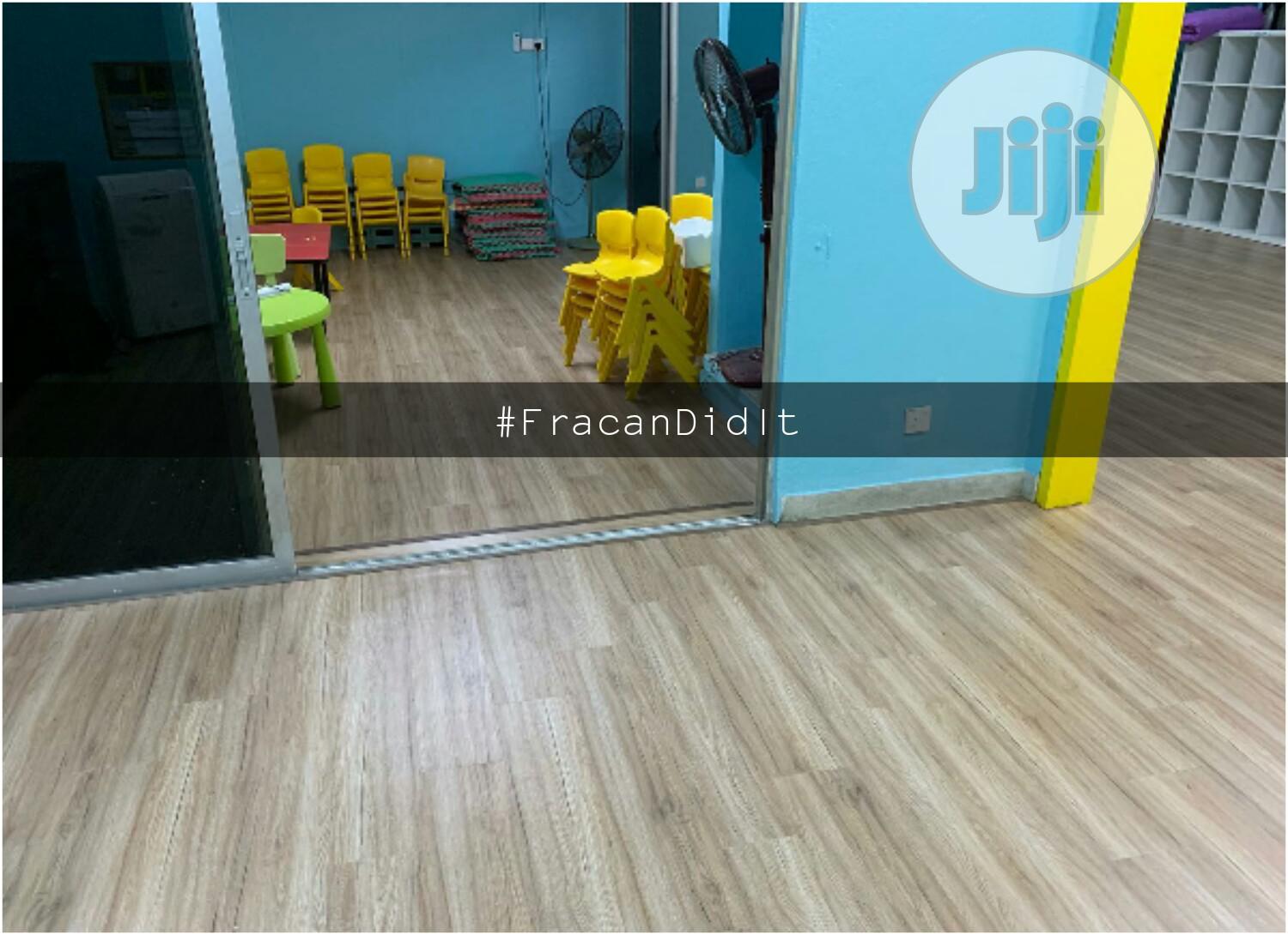 Vinyl PVC Wood-Like Floor. Free Installation Within Abuja