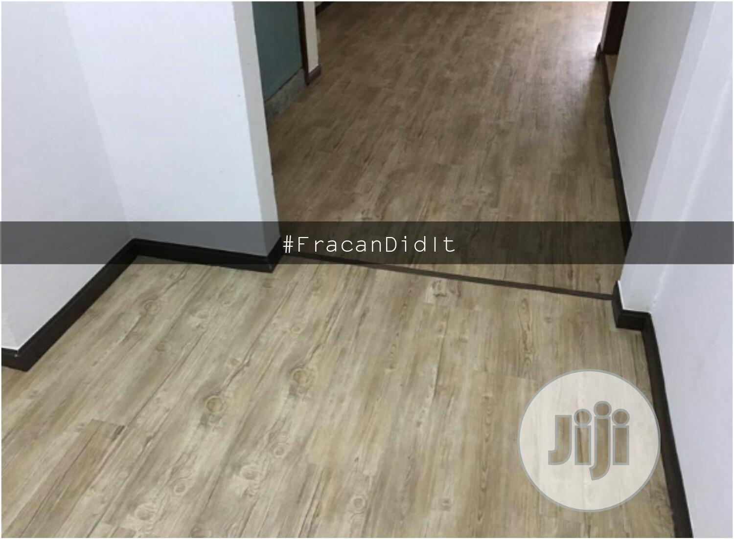 Water and Fire Proof Vinyl PVC Wood-Like Floor in Abuja