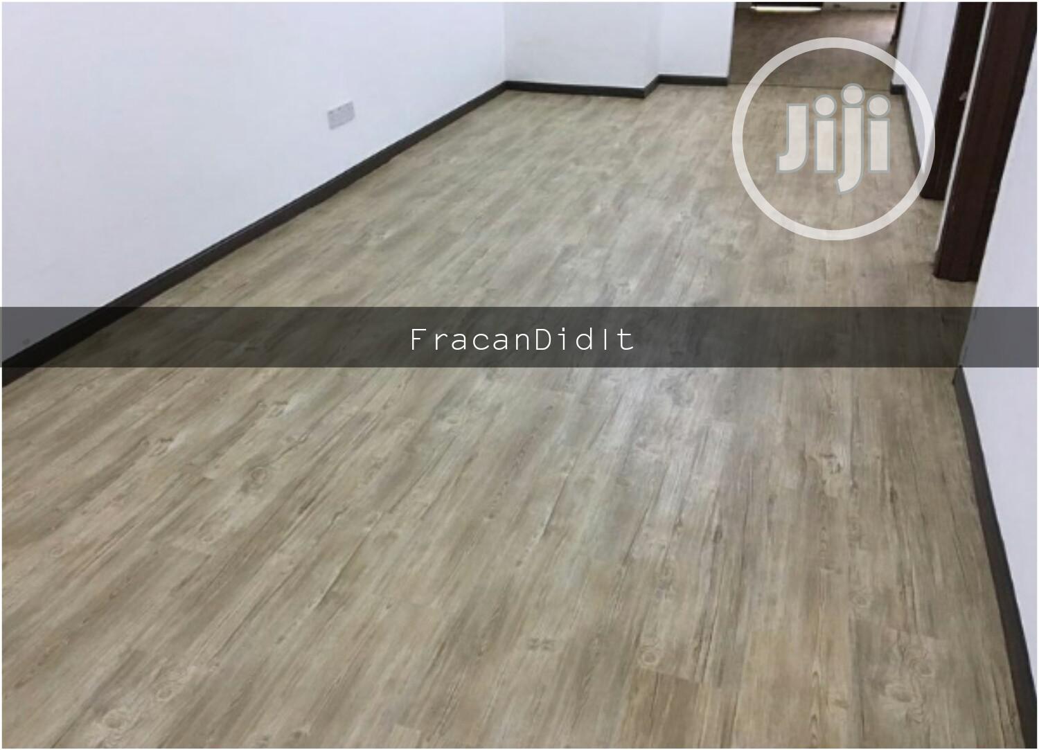 Water and Fire Proof Vinyl PVC Wood-Like Floor in Abuja