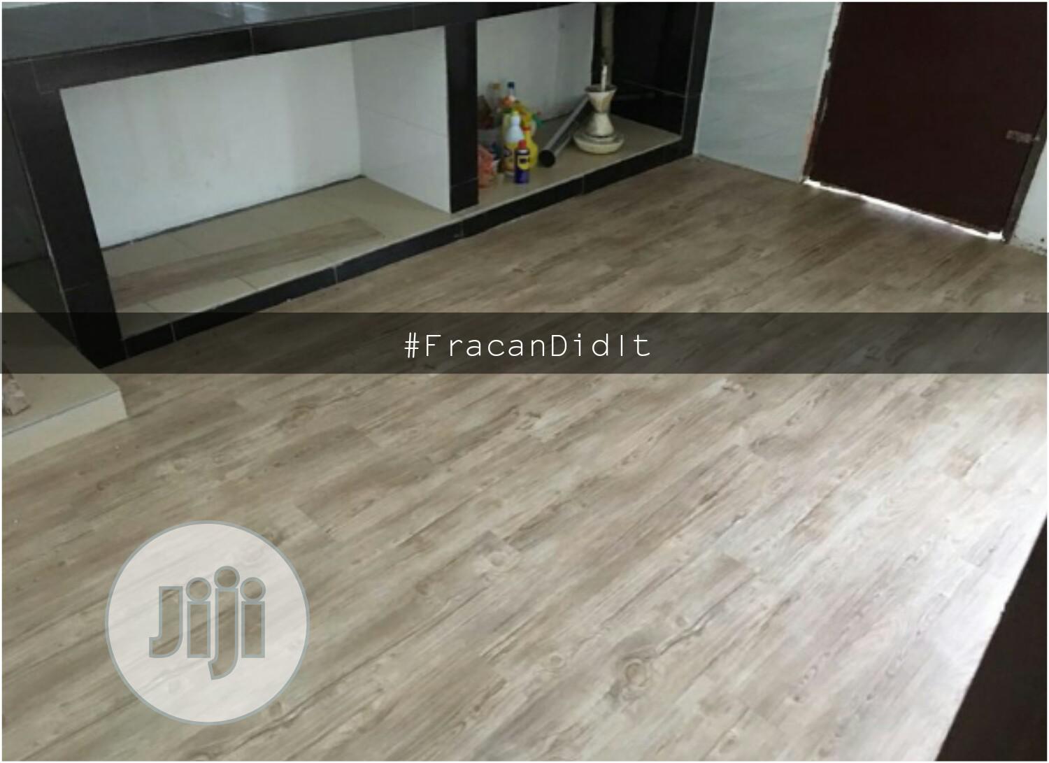 Water and Fire Proof Vinyl PVC Wood-Like Floor in Abuja