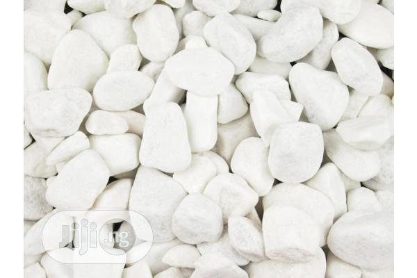 White Gravel Stone(25kg) Aka Whitestones