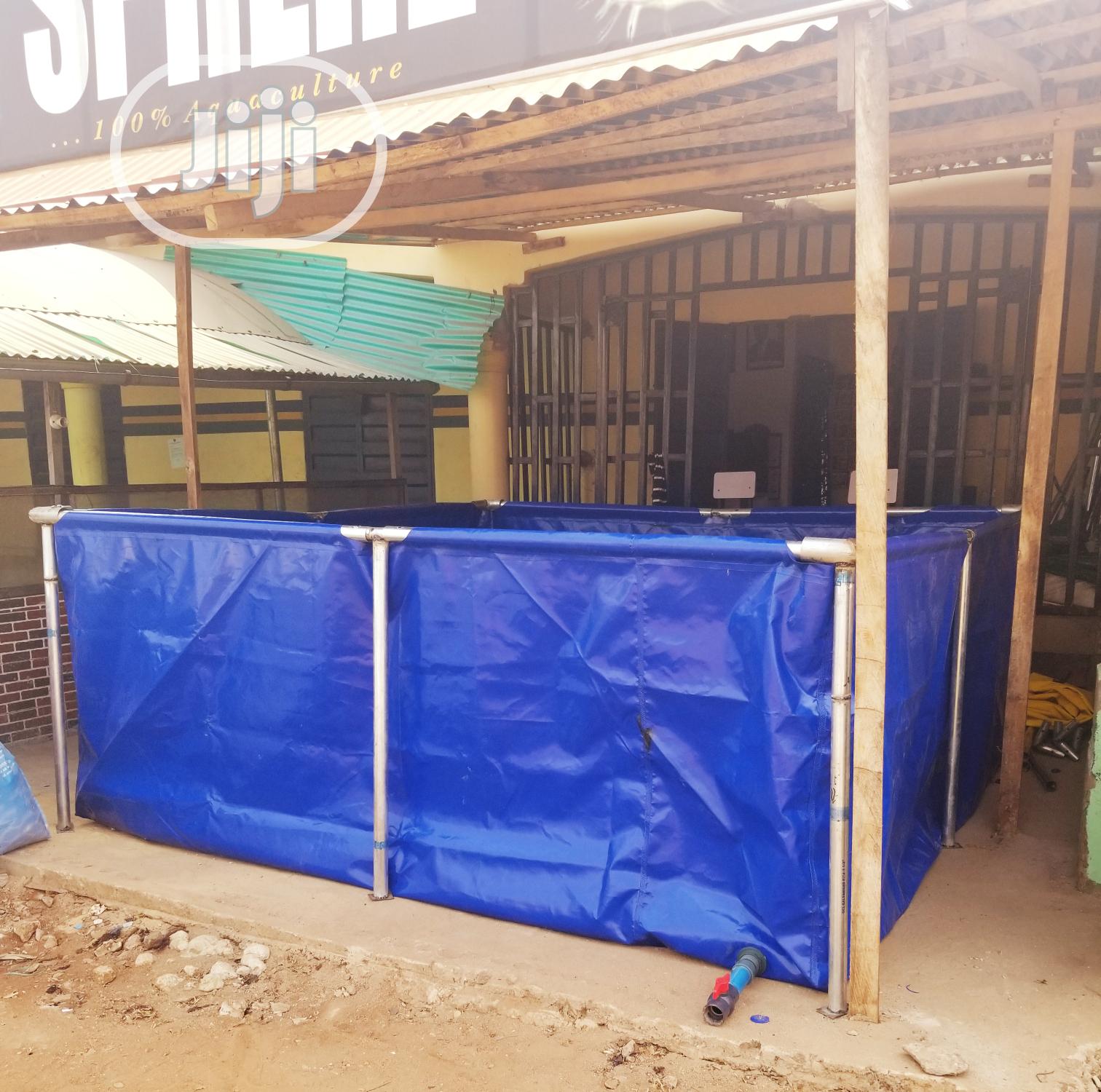 Affordable Tarpaulin Fish Pond Blue