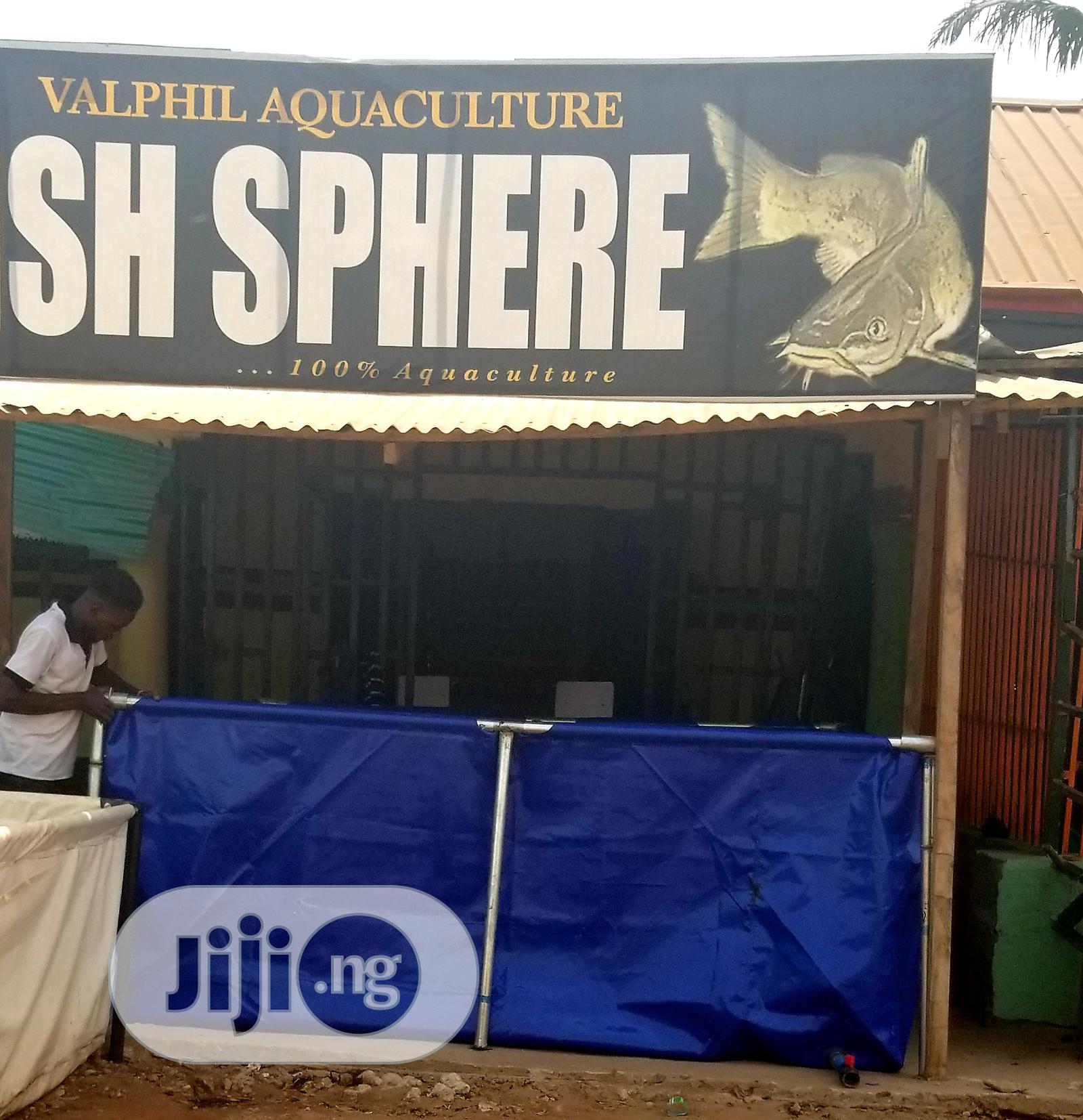 Affordable Tarpaulin Fish Pond Blue