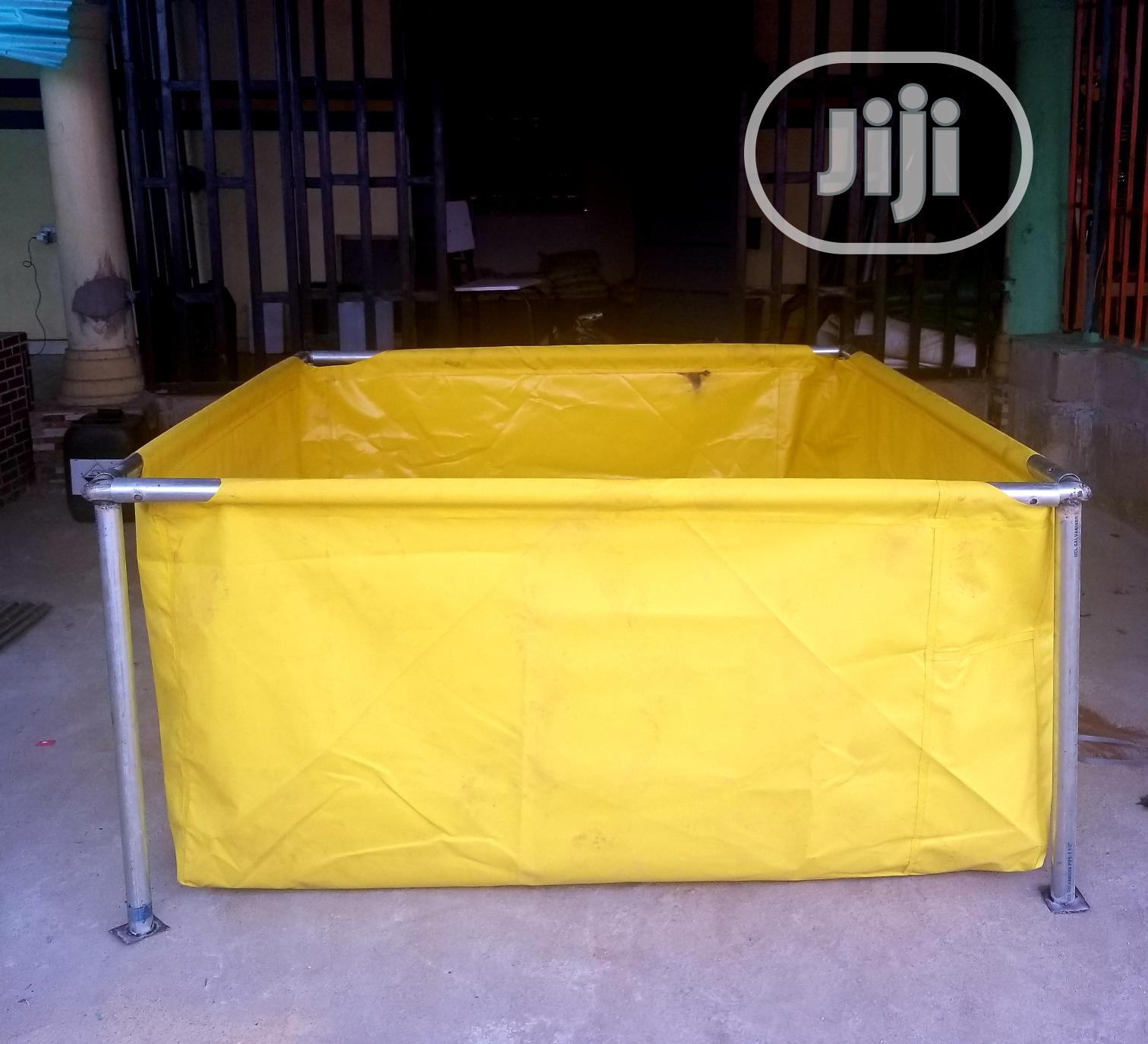 Tarpaulin Fish Pond.
