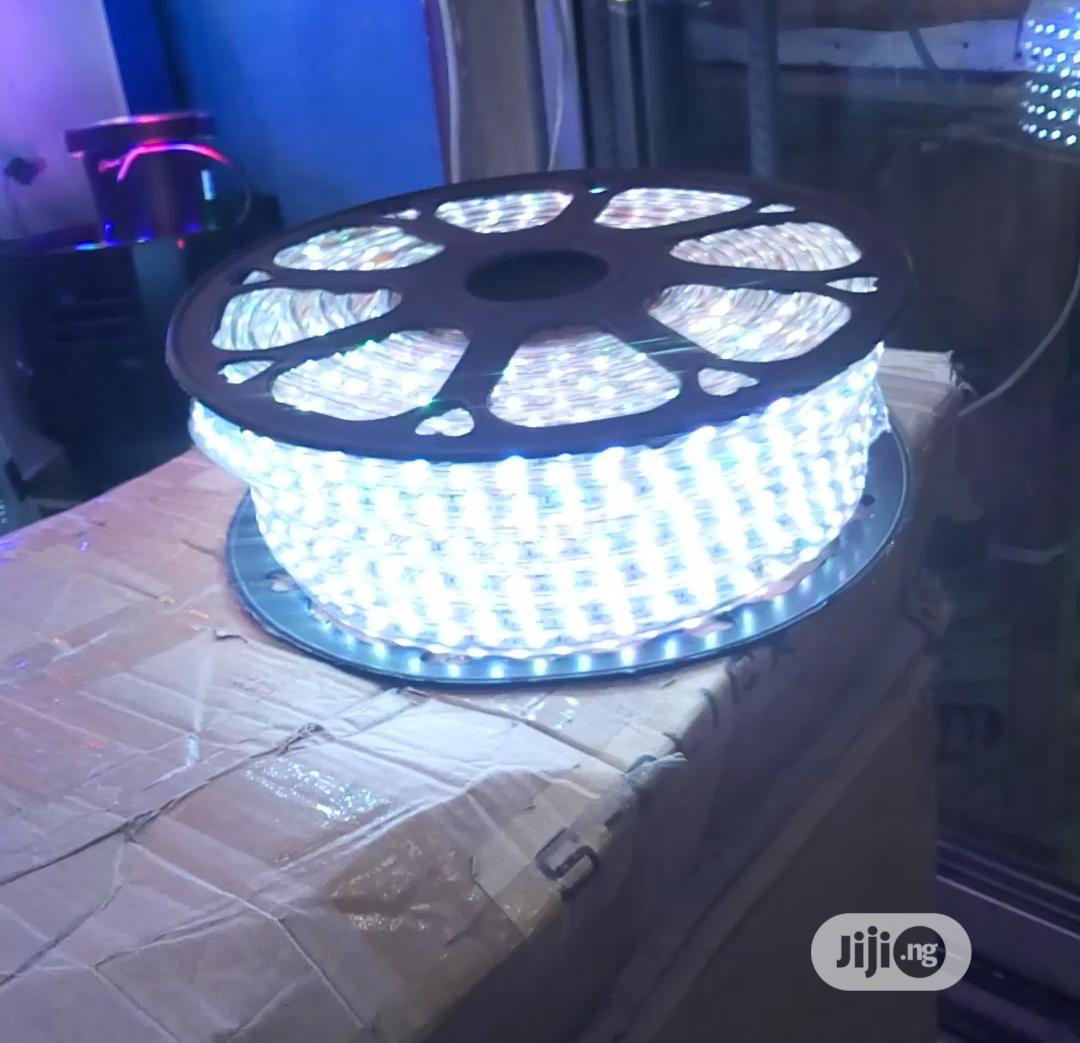 50 Meters White Led Rope Light for Christmas Decorations and Many