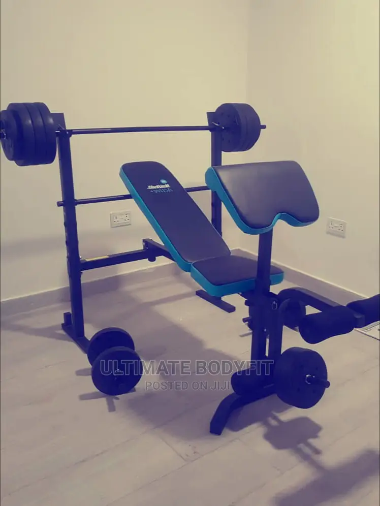 Brand New Weight Bench With Dumbbell