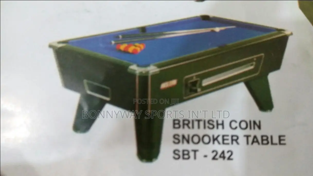 Marble Nd Coins Operated Snooker Board