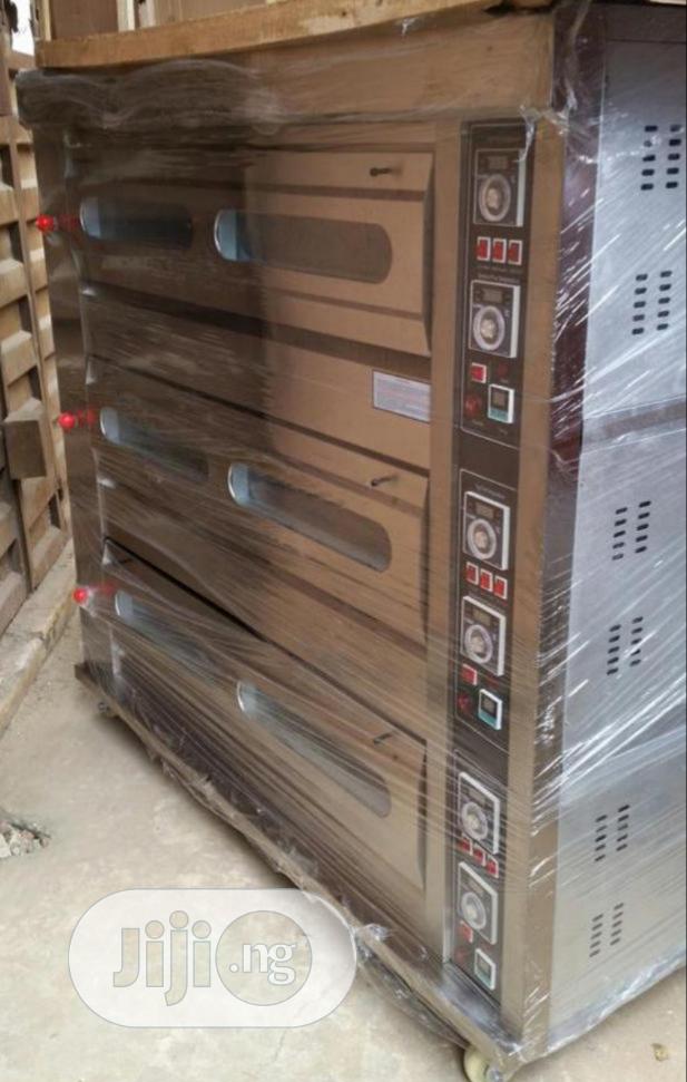 Industrial 9trays Gas Oven