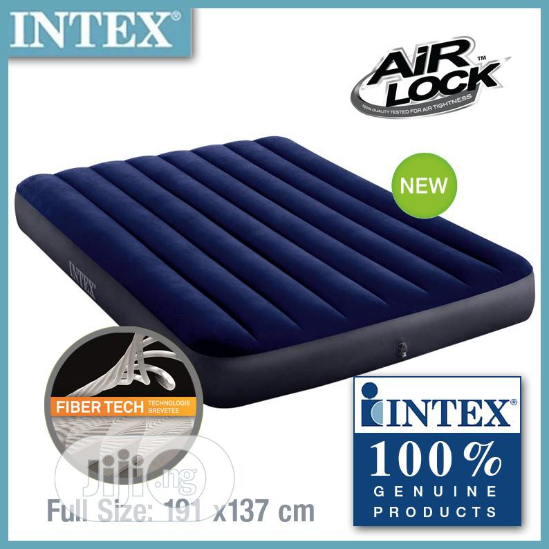 Intex Fibre Tech Airbed for 2-3 Persons With Pump