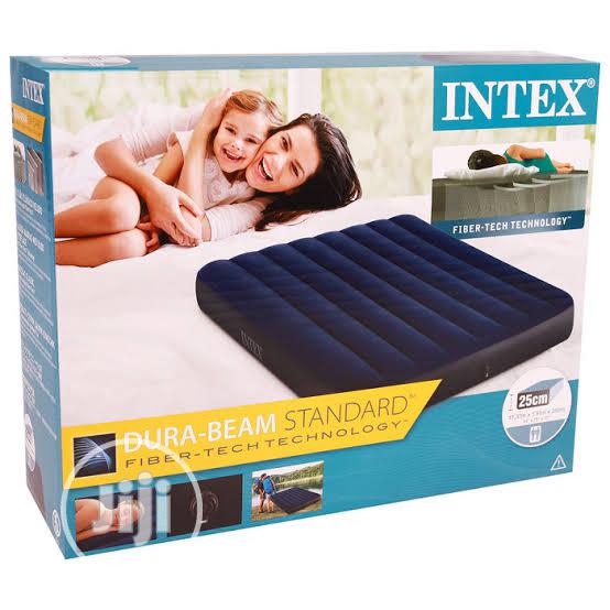 Intex Fibre Tech Airbed for 2-3 Persons With Pump