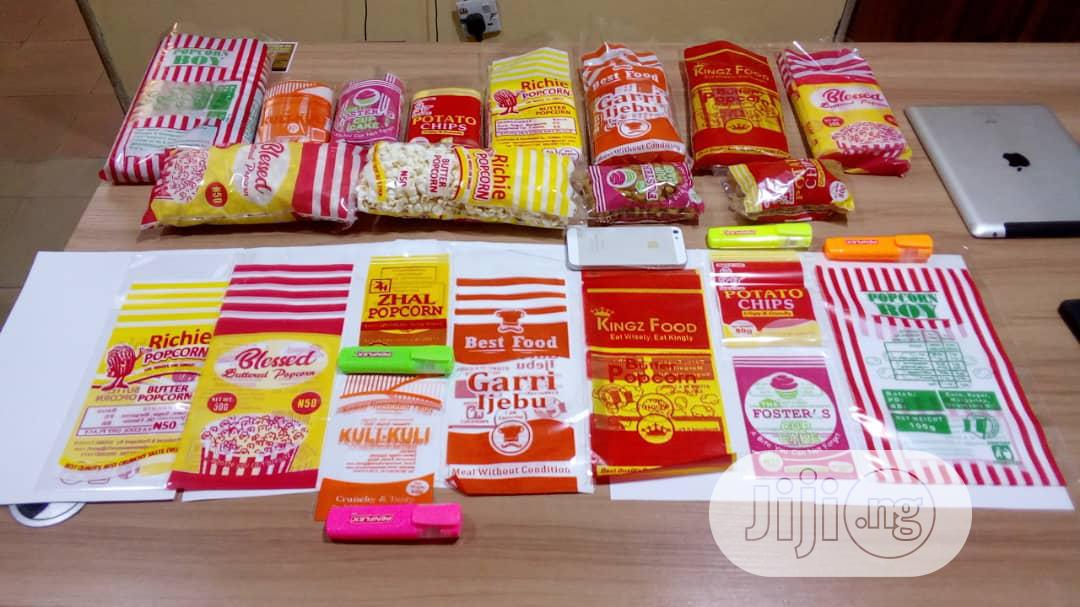 Doughnut Popcorn Cake Potato Garri Nylon Branding