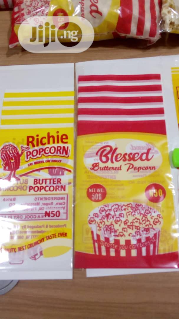 Doughnut Popcorn Cake Potato Garri Nylon Branding