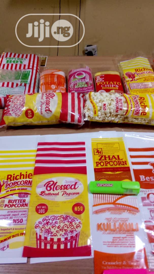 Doughnut Popcorn Cake Potato Garri Nylon Branding