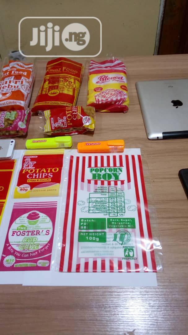 Doughnut Popcorn Cake Potato Garri Nylon Branding