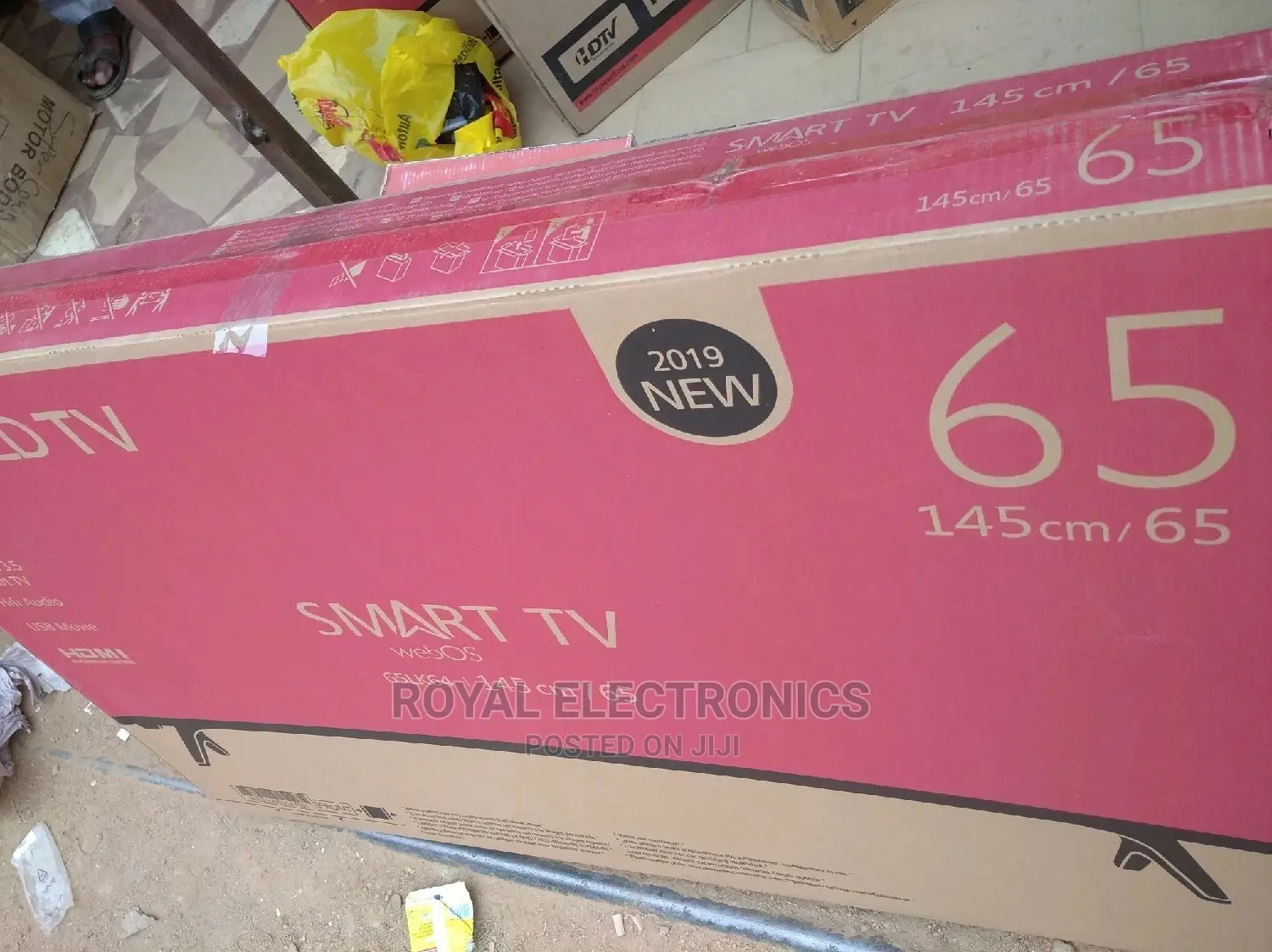 New Lg Smart Android Tv 65inche With Browser and Internet
