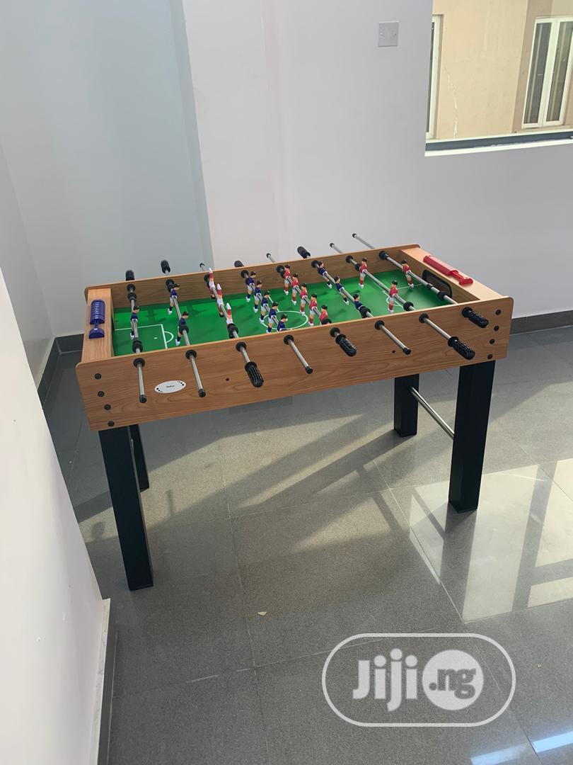 Brown Soccer Table (Foosball)