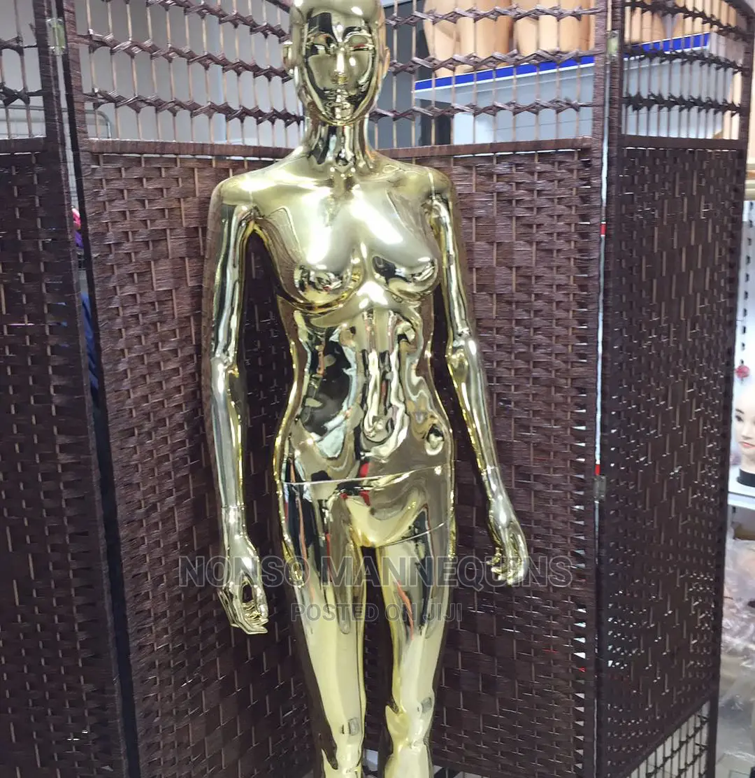 Gold Abstract Mannequins