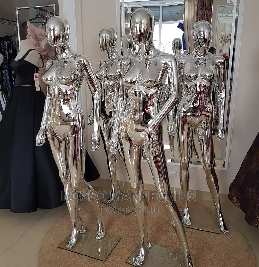 Gold Abstract Mannequins