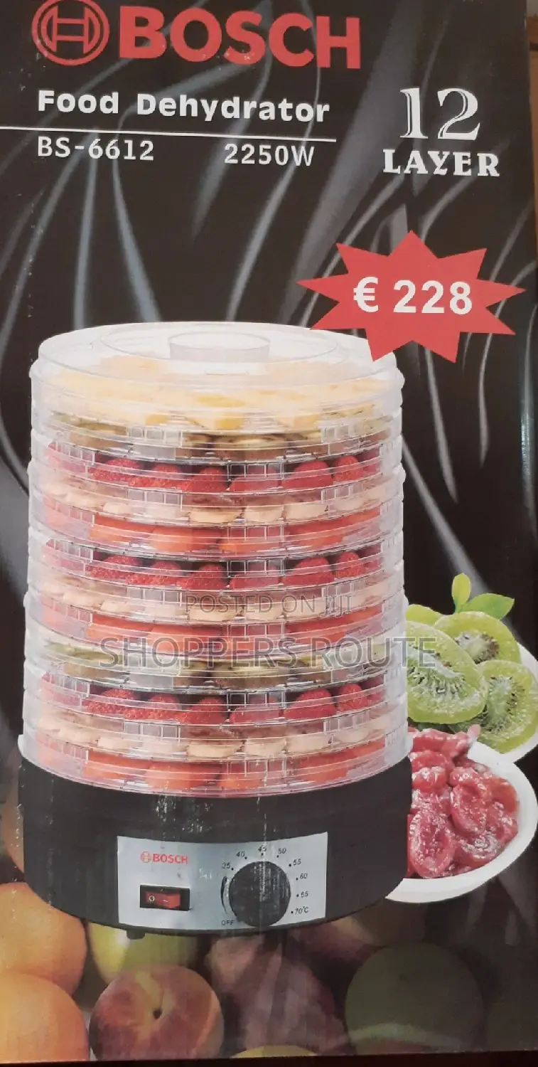 Bosch Food Dehydrator 12 Trays