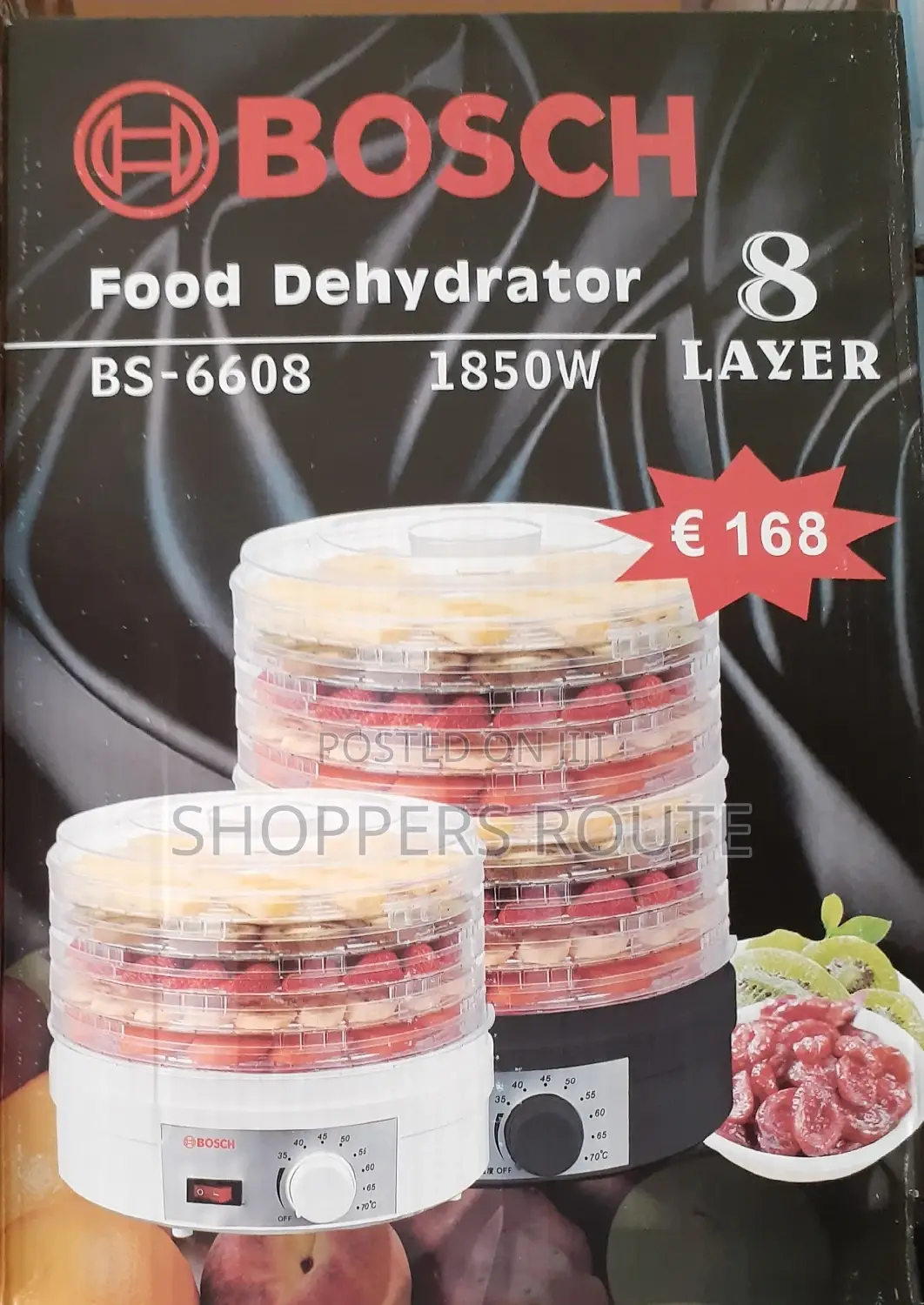 Bosch Food Dehydrator 8 Trays