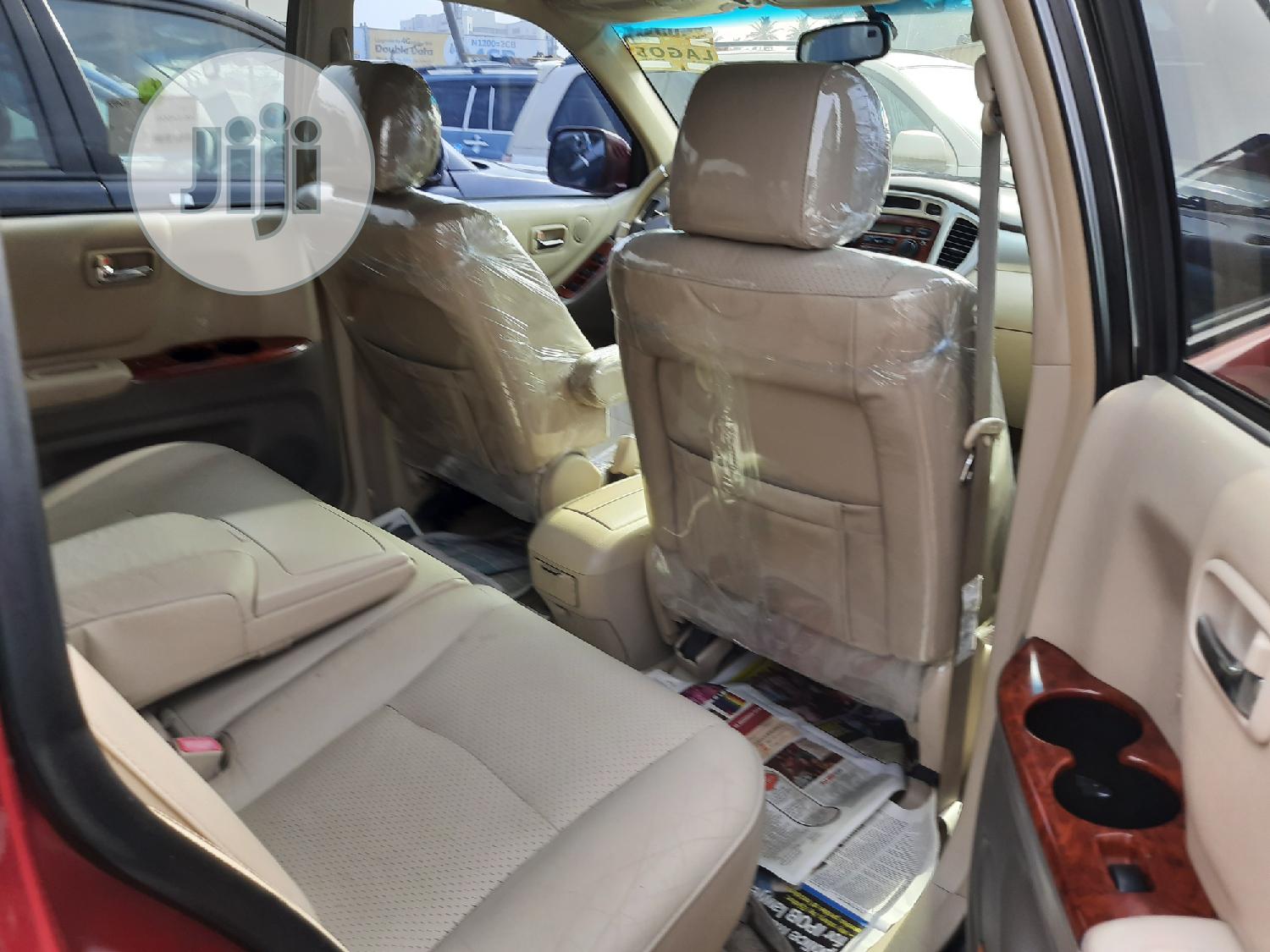 Toyota Highlander Limited V6 4x4 2007 Red