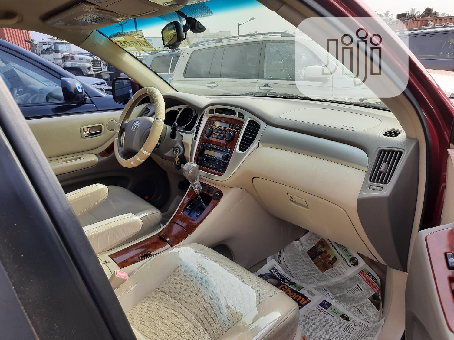 Toyota Highlander Limited V6 4x4 2007 Red