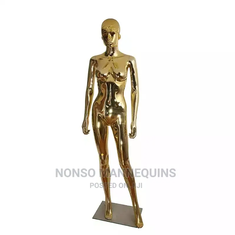 Female Mannequins Chrome 2