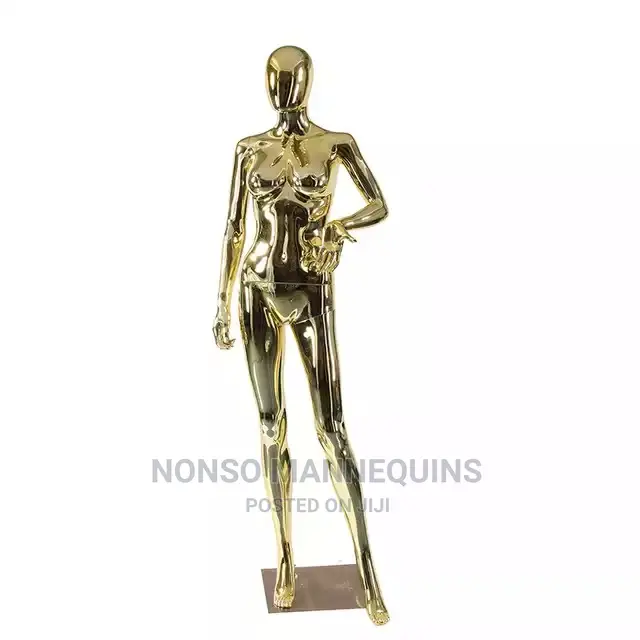 Female Mannequins Chrome 2