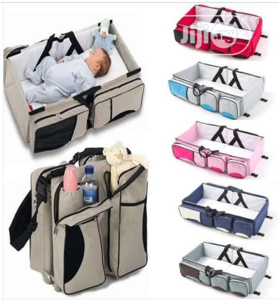 Baby Bag and Bed With Net and Toy