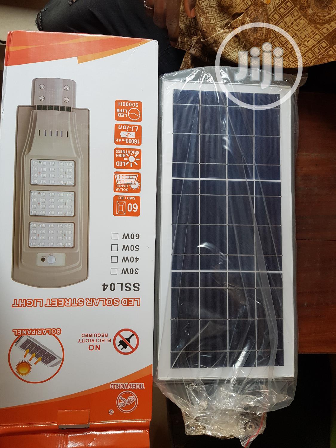 60w All In One Solar Street Light