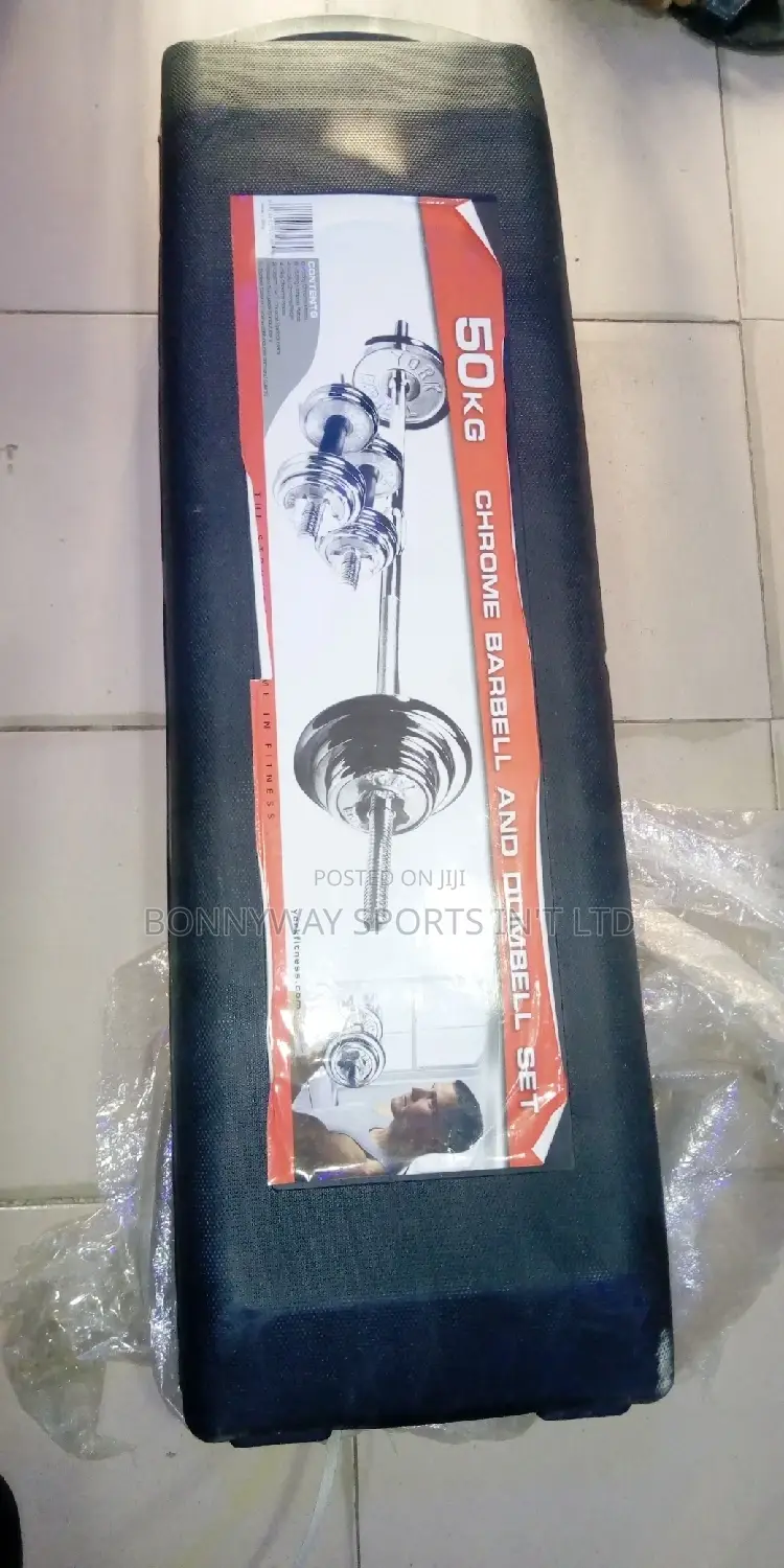 50kg Weight Lifting Weights With Extra Short Rod