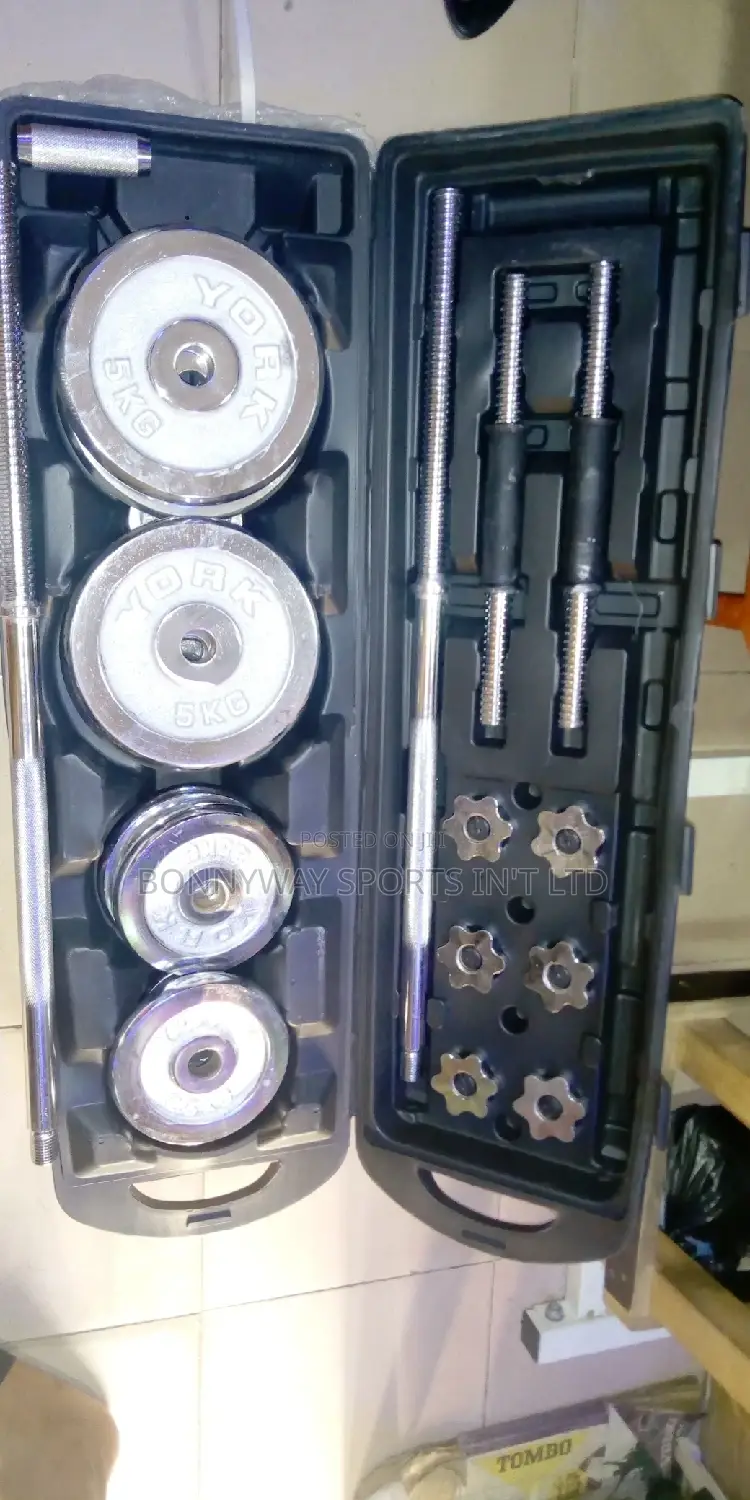 50kg Weight Lifting Weights With Extra Short Rod